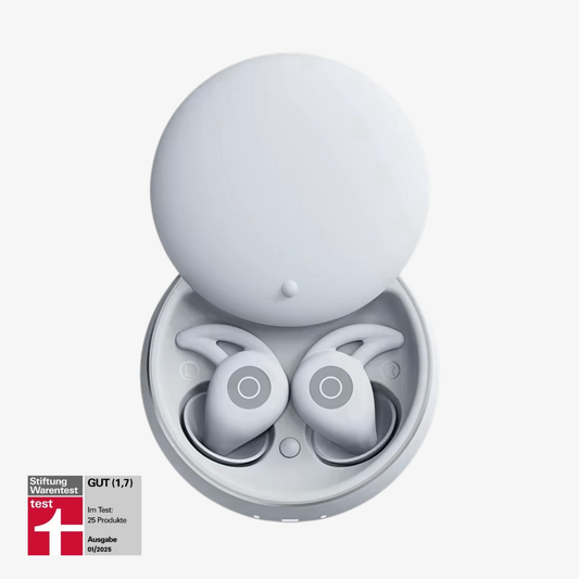 SnoozePods Pro | Die smarten 2 in 1 Ohrstöpsel für erholsamen Schlaf