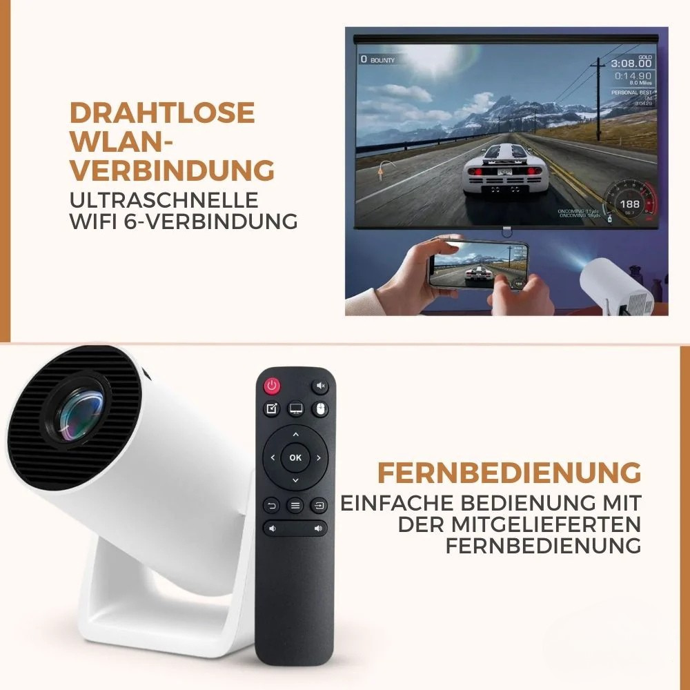 Magcubic | 4K Heimkino Beamer