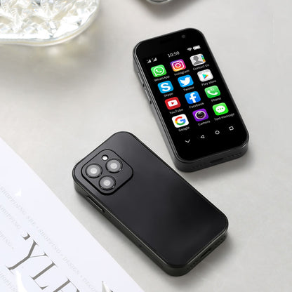 Mini Smartphone inkl. Handyhülle & Bildschirmfolie