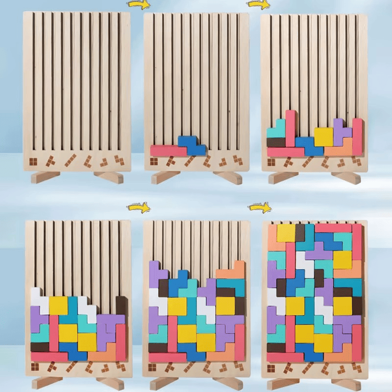 STAPLO | Das Stapel- & Denkspiel aus Holz