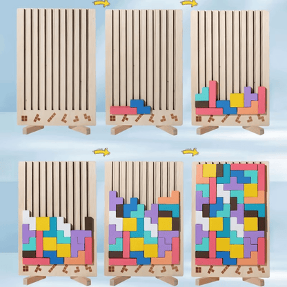 STAPLO | Das Stapel- & Denkspiel aus Holz