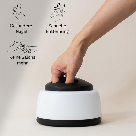 SteamNail Remover | Dampf-Nagellackentferner für Gel & UV