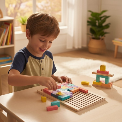 STAPLO | Das Stapel- & Denkspiel aus Holz